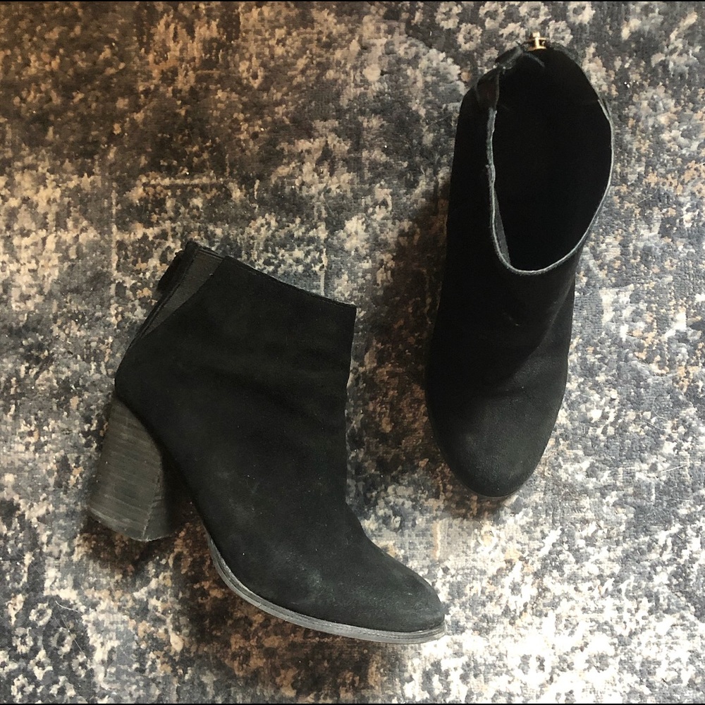 Black Heeled Booties